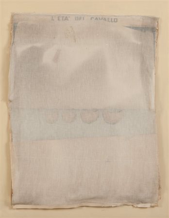 MIRCO MARCHELLI (1963-) Geografie N.5 1996tecnica mista, tela e carta...