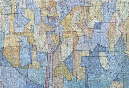 BALSAMO VINCENZO (Brindisi 1935) "Senza titolo" 1995 tecnica mista su carta...