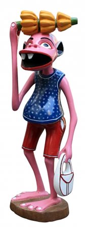 LILANGA GEORGE (Tanzania 1940 - Tanzania 2005) "Senza titolo" 1996 scultura e...