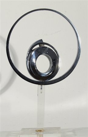 CAPPELLO CARMELO (Ragusa 1912 - Milano 1996) "Composizione" acciaio Primo...