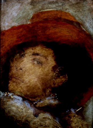 SOLFERINO ERNESTO GENNARO "Rossana" olio su tela Firma al retro. Provenienza...