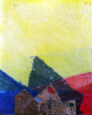 CRIPPA ROBERTO (Monza 1921 - Bresso 1972) "Senza titolo" 1971 collage su...