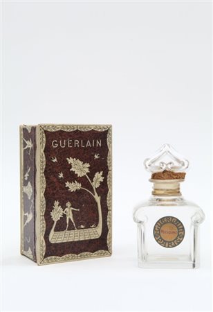 CRISTALLERIE BACCARATUn flacone di profumo Guerlain Mitsoukocon custodia...