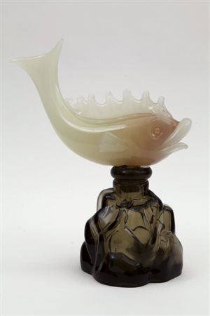 ARCHIMEDE SEGUSOUna bottiglia per liquore LUXARDO, 1969. Marcata all"acido...