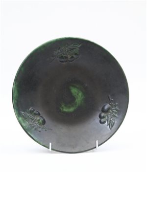 ANGELO BIANCINI Un piatto in ceramica per S.C.I. (Società Ceramica Italiana,...