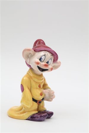 CERAMICHE ZACCAGNINI, Firenze. Figura di "Cucciolo", produzione degli anni...