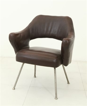 GASTONE RINALDI Una poltroncina "P16" per RIMA, PADOVA, circa 1956. Struttura...