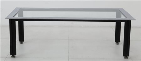 LUIGI CACCIA DOMINIONIUn tavolino "Fasce cromate" per AZUCENA, 1957. Acciaio...