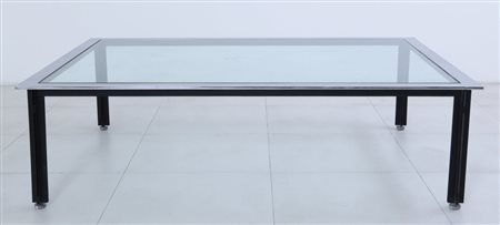 LUIGI CACCIA DOMINIONIUn tavolino "Fasce cromate" per AZUCENA, 1957. Acciaio...