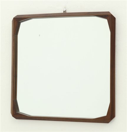 CESANA & C. (Editore) Uno specchio d parete "Cristallux", anni "60. Legno di...