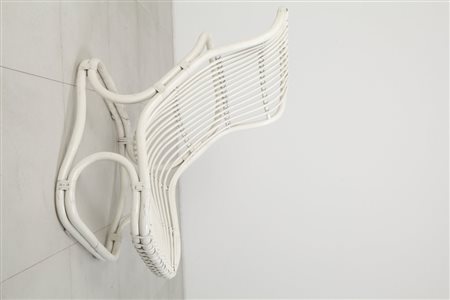 MARCO ZANUSOUna poltrona "BP 8" per PIERANTONIO BONACINA, circa 1963. Manila,...