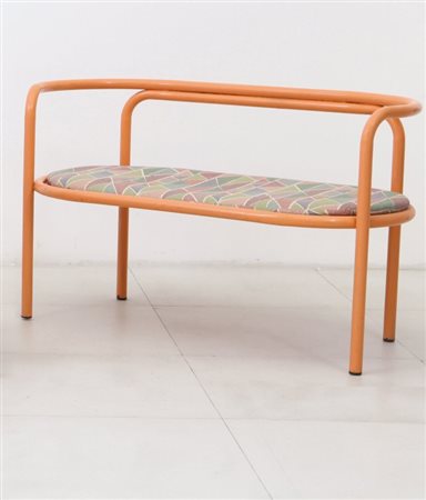 GAE AULENTIUn divanetto da esterni "Locus solus" per POLTRONOVA, 1964.Acciaio...