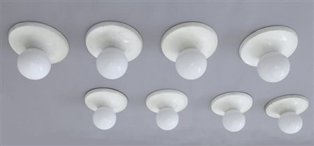 ACHILLE E PIER GIACOMO CASTIGLIONIUn insieme di otto lampada a parete, a...