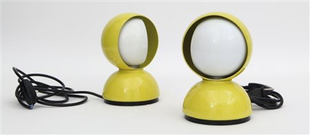 VICO MAGISTRETTI Due lampade da tavolo "Eclisse" per STUDIO ARTEMIDE,...