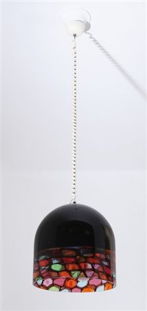 NOTI MASSARI Una lampada a sospensione "Tinta" per LEUCOS, anni "70. Altezza...