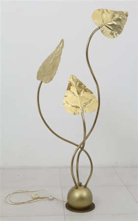 CARLO GIORGIuna lampada da terra per BOTTEGA GADDA, anni "70.Ottone...