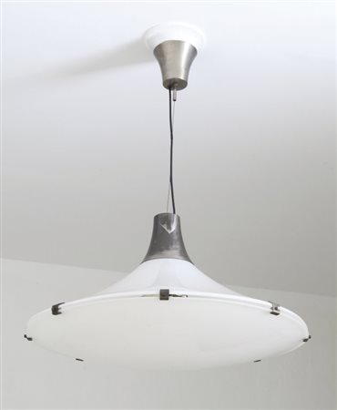 CANDLE (Editore)Una lampada a sospensione "a189", circa 1970. Ottone...