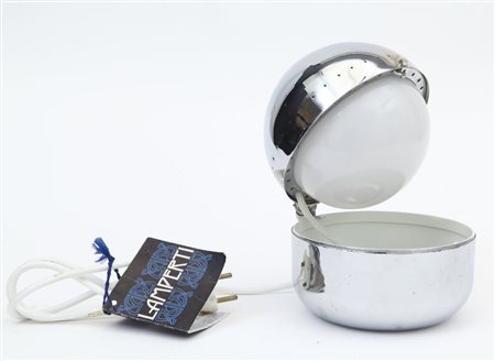 LAMPERTI (Editore)Una lampada da tavolo modello "01230", anni "70. Acciaio...