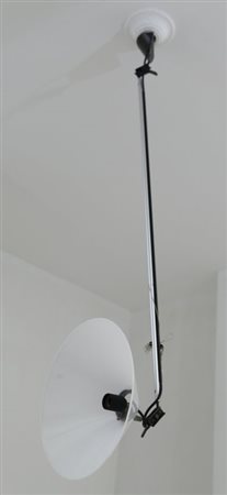 ENZO MARI Una lampada a plafone "Aggregato" per ARTEMIDE, 1974. Alluminio,...