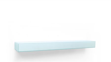 NANDA VIGO Una mensola "Light Light", produzione GLAS, 2000. Struttura in...