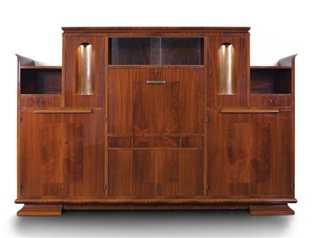 GIO PONTI, un mobile-credenza neoclassico per DOMUS NOVA.LA RINASCENTE,...