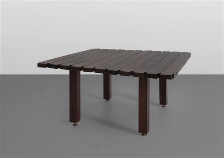 ETTORE SOTTSASS Un tavolino per POLTRONOVA, fine anni '50. Ferro verniciato e...