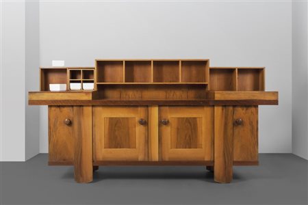 SILVIO COPPOLA Una credenza "51 602 03" per BERNINI, 1964. Legno...