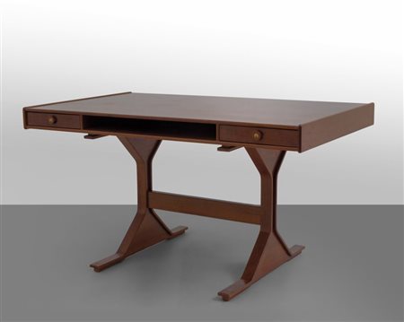 GIANFRANCO FRATTINI Uno scrittoio "530" per BERNINI, circa 1960. Legno...