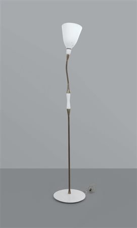 FRANCO BUZZI Una lampada da terra 'B13A' per O-LUCE, circa 1950. Marmo,...