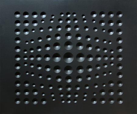 Stefano BRUNELLO (1967-) Struttura espansione sfera, 2016, acrilico su tela...