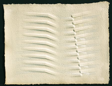 Agostino BONALUMI (Vimercate (MI) 1935-Desio, 2013) Senza titolo, 1985,...