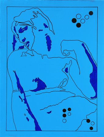 Tano FESTA (Roma 1938-Roma 1988) Da Michelangelo, 1978, acrilico su tela, cm....