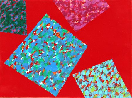 Piero DORAZIO (Roma 1927-Todi 2005) Quadretti III, 2004, acrilico su tela,...