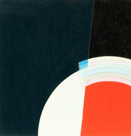 Eugenio CARMI (Genova 1920-Lugano, 2016) Spiraglio circolare, 2000, olio su...