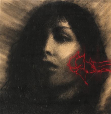 Omar GALLIANI (Montecchio Emilia (Re) 1954-) In natura, grafite e pastelli su...