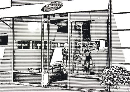 Leonida DE FILIPPI (Milano 1969-) Vanadium, 2008, smalto su tela, cm. 50 x...