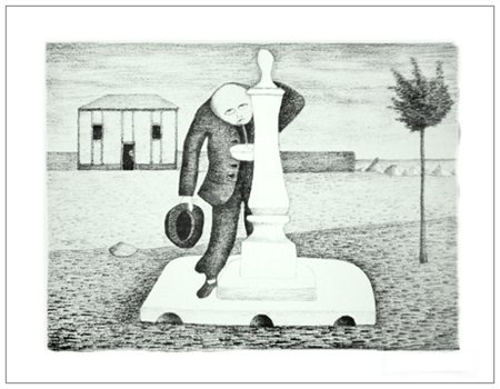 GIUSEPPE VIVIANI Agnano Pisano 1898 – Pisa 1965 Bevitore d’acqua 1964...