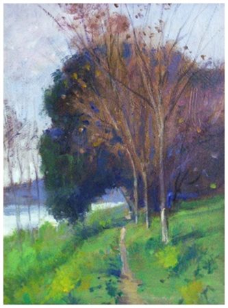 PIERO TONFONI Livorno 1944 – Livorno 2015 Senza titolo Olio su cartone telato...