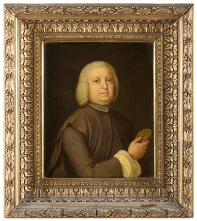 PITTORE INGLESE FINE XVIII SECOLO Frate Olio su tela cm 36 x 28,8