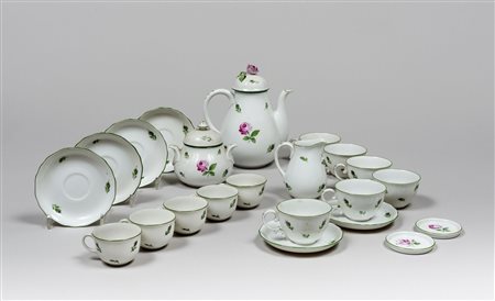 SERVIZIO DA THE WIEN Composto da teiera lattiera zuccheriera sei tazzine e...