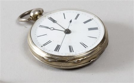 OROLOGIO DA TASCA DUPLEX Discreto stato, cassa leggermente graffiata doppia...