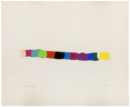 ALBERTO BURRI Città di Castello 1915 - Nizza 1995 C2 1972 Serigrafia ex Prova...