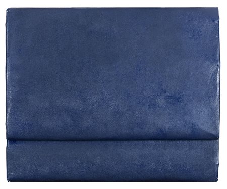 CESARE BERLINGERI Cittanova 1948 Piegare la notte 1993 Olio su tela piegata...