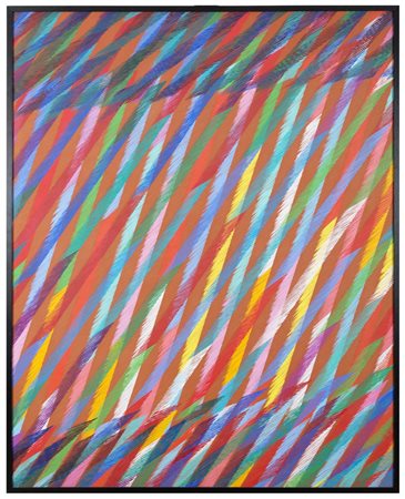 PIERO DORAZIO Roma 1927 - Perugia 2005 Memento Autunno 1989 Olio su tela cm...