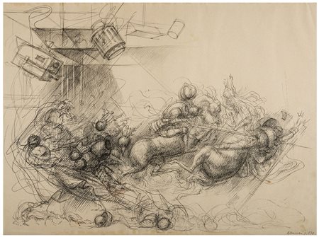 RICCARDO TOMMASI FERRONI Pietrasanta 1934 - Camaiore 2000 Senza Titolo 1970...