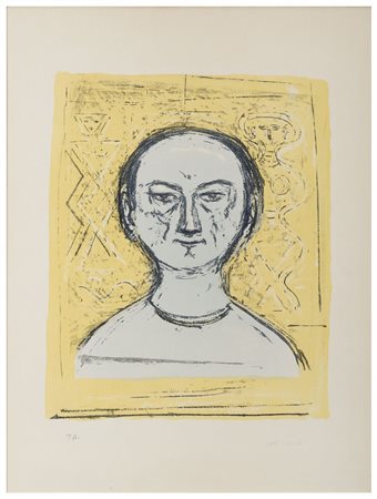 MASSIMO CAMPIGLI Berlino 1895 - Saint-Tropez 1971 Autoritratto 1965...