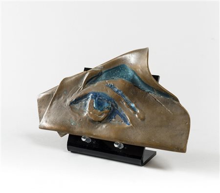 LAURA PANNO Montebelluna 1954 Occhio 1991 Scultura bronzo Ex 20/30 Misure cm...