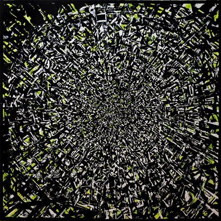 william raffredi Milano 1986 Dark Matter 2015 Tecnica mista acrilico e...