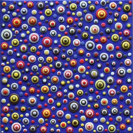 Davide Nido Senago 1966 Orbicollare 2003 Tecnica mista ed applicazioni su...