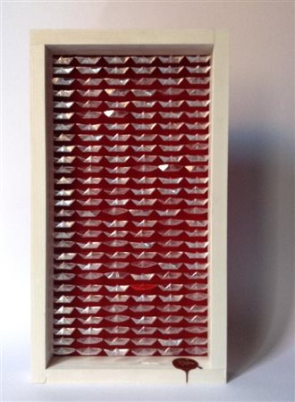 Ruggero Jerry Bogani Milano 1965 INVISIBLE 2015 Barchette di carta e acetato...